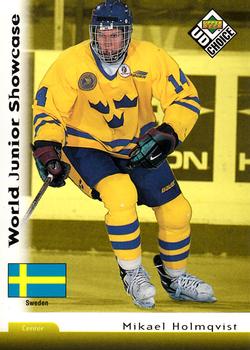 1998-99 UD Choice #289 Mikael Holmqvist Front