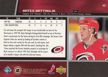 1998-99 Upper Deck #62 Bates Battaglia Back