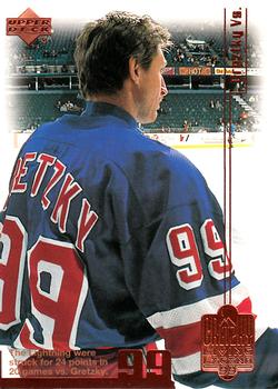 1999 Upper Deck Wayne Gretzky Living Legend #54 Wayne Gretzky (vs Tampa Bay) Front