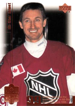 1999 Upper Deck Wayne Gretzky Living Legend #74 Wayne Gretzky (1998) Front