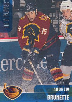 1999-00 Be a Player Memorabilia #258 Andrew Brunette Front