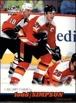 1999-00 Pacific #61 Todd Simpson Front
