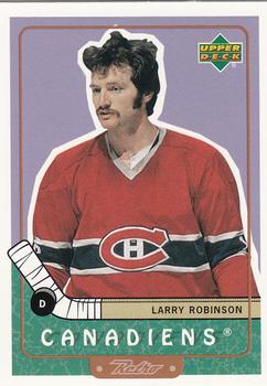 1999-00 Upper Deck Retro #100 Larry Robinson Front