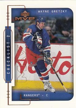 1999-00 Upper Deck MVP #220 Wayne Gretzky Front
