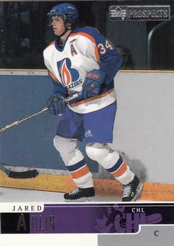 1999-00 Upper Deck Prospects #46 Jared Aulin Front
