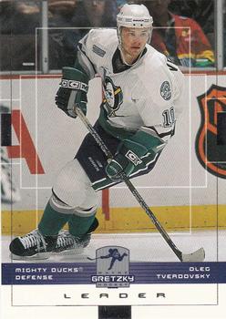 1999-00 Upper Deck Wayne Gretzky #5 Oleg Tverdovsky Front