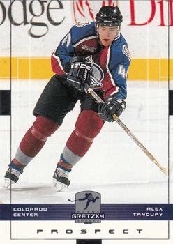 1999-00 Upper Deck Wayne Gretzky #52 Alex Tanguay Front