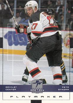 1999-00 Upper Deck Wayne Gretzky #98 Petr Sykora Front