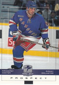1999-00 Upper Deck Wayne Gretzky #113 Manny Malhotra Front