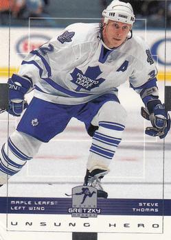 1999-00 Upper Deck Wayne Gretzky #161 Steve Thomas Front