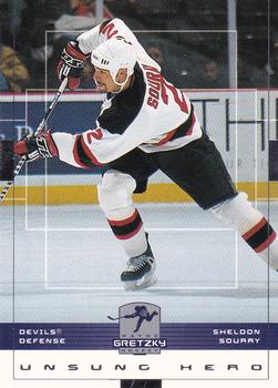 1999-00 Upper Deck Wayne Gretzky #97 Sheldon Souray Front
