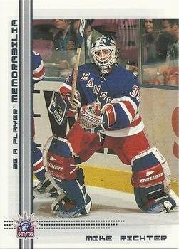 2000-01 Be a Player Memorabilia #52 Mike Richter Front