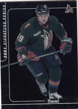 2000-01 Be a Player Signature Series #66 Travis Green Front