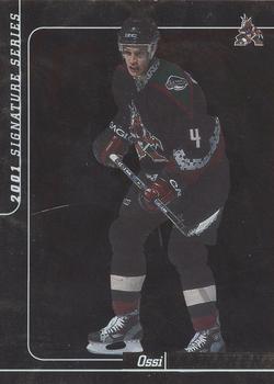 2000-01 Be a Player Signature Series #258 Ossi Vaananen Front