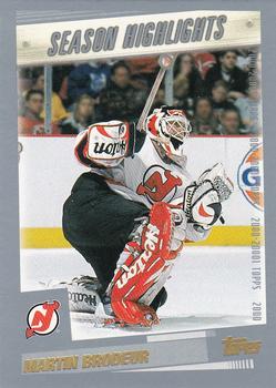 2000-01 Topps #326 Martin Brodeur Front