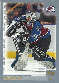 2000-01 Topps #2 Patrick Roy Front