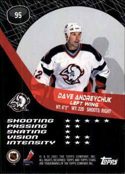 2000-01 Topps Stars #95 Dave Andreychuk Back