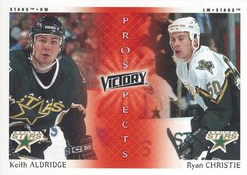 2000-01 Upper Deck Victory #263 Keith Aldridge / Ryan Christie Front