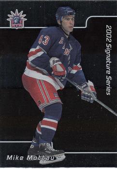 2001-02 Be a Player Signature Series #044 Mike Mottau Front