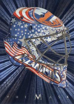 2001-02 Be a Player Between the Pipes - The Mask #NNO Rick DiPietro Front