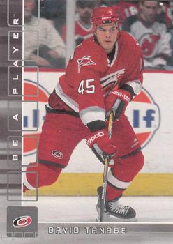 2001-02 Be a Player Memorabilia #48 David Tanabe Front