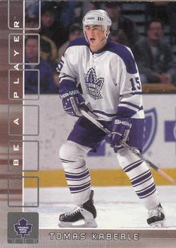 2001-02 Be a Player Memorabilia #105 Tomas Kaberle Front