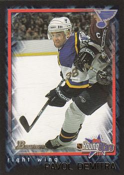 2001-02 Bowman YoungStars #66 Pavol Demitra Front