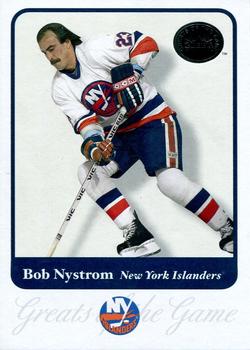 2001-02 Fleer Greats of the Game #4 Bob Nystrom Front