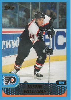 2001-02 Topps #33 Justin Williams Front