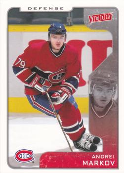 2001-02 Upper Deck Victory #192 Andrei Markov Front