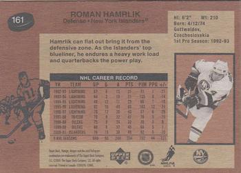 2001-02 Upper Deck Vintage #161 Roman Hamrlik Back