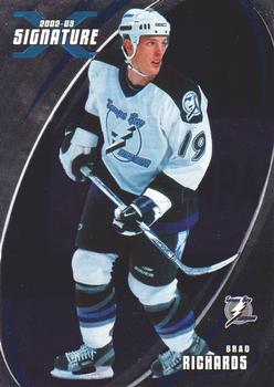 2002-03 Be a Player Signature Series #016 Brad Richards Front