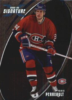 2002-03 Be a Player Signature Series #042 Yanic Perreault Front