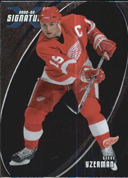 2002-03 Be a Player Signature Series #112 Steve Yzerman Front