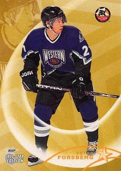 2002-03 Be a Player All-Star Edition #24 Peter Forsberg Front
