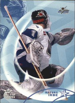 2002-03 Be a Player All-Star Edition #33 Arturs Irbe Front