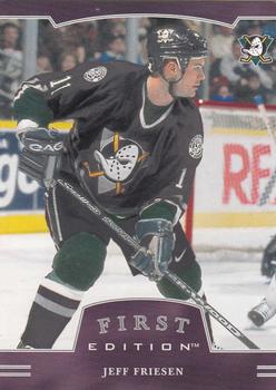 2002-03 Be a Player First Edition #063 Jeff Friesen Front