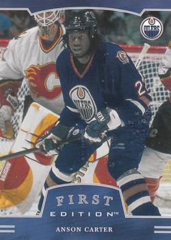 2002-03 Be a Player First Edition #197 Anson Carter Front