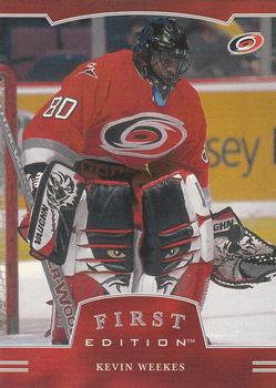 2002-03 Be a Player First Edition #248 Kevin Weekes Front