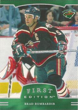 2002-03 Be a Player First Edition #260 Brad Bombardir Front