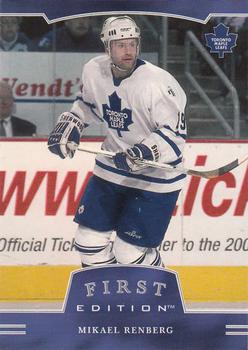 2002-03 Be a Player First Edition #268 Mikael Renberg Front