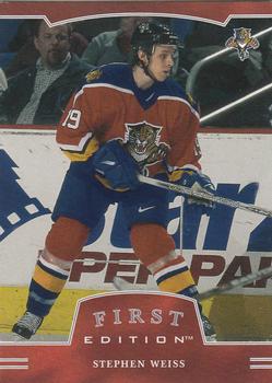 2002-03 Be a Player First Edition #282 Stephen Weiss Front