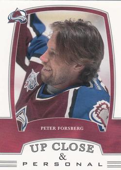 2002-03 Be a Player First Edition #322 Peter Forsberg Front