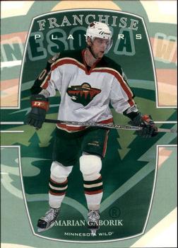2002-03 Be a Player First Edition #355 Marian Gaborik Front