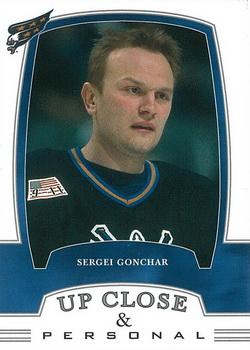2002-03 Be a Player First Edition #307 Sergei Gonchar Front