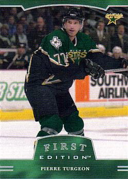 2002-03 Be a Player First Edition #058 Pierre Turgeon Front