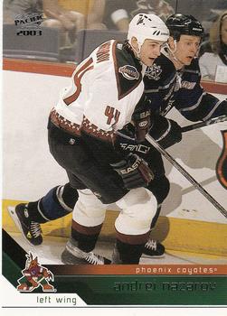 2002-03 Pacific #302 Andrei Nazarov Front
