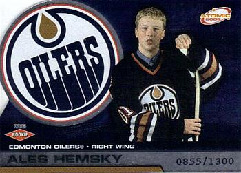 2002-03 Pacific Atomic #109 Ales Hemsky Front