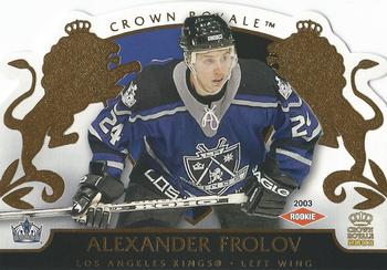 2002-03 Pacific Crown Royale #118 Alexander Frolov Front