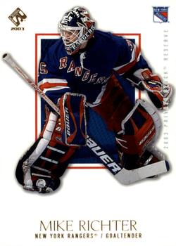 2002-03 Pacific Private Stock Reserve #69 Mike Richter Front